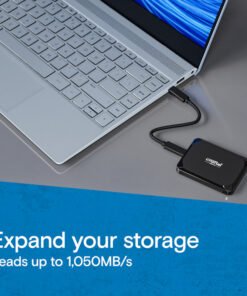 Alternative view of Crucial X9 4TB Type-C Portable SSD