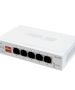 Alternative view of ASUS 5×2.5G Unmanaged Network Switch – White