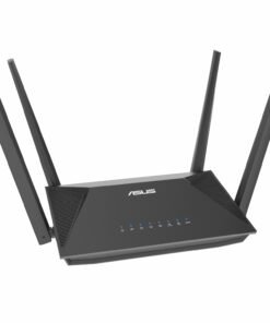 Alternative view of ASUS Pro AX3000 Dual-Band Wi-Fi 6 AiMesh Router – Black
