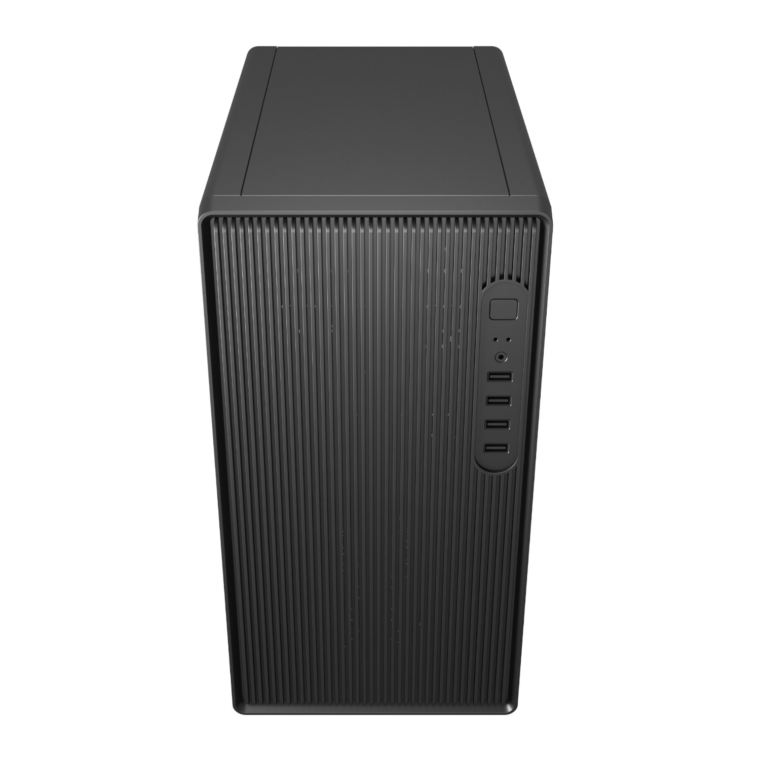 FSP S120 M-ATX Mid Tower Desktop Chassis - Black - Image 4