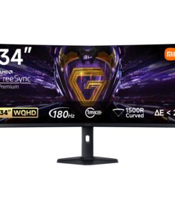 Xiaomi G34WQi 34" 1440p UltraWide VA Curved Gaming Monitor (180Hz, 1ms)
