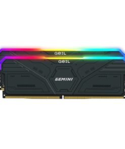 Geil Gemini RGB 32GB KIT(2X16GB) 6000MHz DDR5 Desktop Gaming Memory - Grey