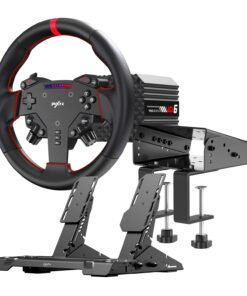PXN VD6 Direct Drive Sim Racing Wheel | PD-HM Dual Pedal | Z9 Clamp Bundle