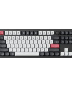 Alternative view of Keychron Q3 HE QMK 80% Wireless Custom Mechanical Keyboard (Nebula Switch) – Carbon Black