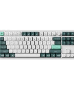 Alternative view of Keychron Q3 HE QMK 80% Wireless Custom Mechanical Keyboard (Nebula Switch) - Shell White
