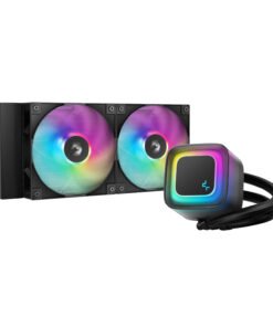 Alternative view of DeepCool LE240 V2 240mm ARGB AIO CPU Liquid Cooler - Black