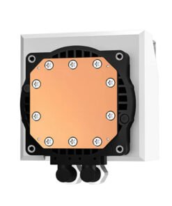 Alternative view of DeepCool LM240 ARGB 240mm AiO CPU Liquid Cooler - White