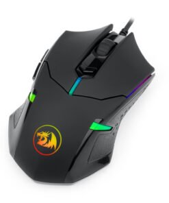Alternative view of REDRAGON CENTROPHORUS 7200DPI RGB Gaming Mouse - Black