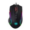 REDRAGON PREDATOR 4000DPI RGB Ergo Gaming Mouse - Black