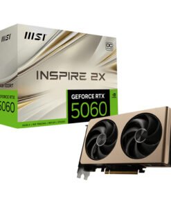 MSI GeForce RTX 5060 8G INSPIRE 2X OC Graphics Card – Gold
