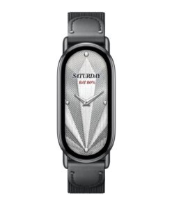 Xiaomi Smart Band 10 Knitted Silk Strap - Ebony Black