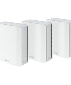 ASUS ZenWiFi BT10 Wi-Fi 7 Tri-Band 10G AiMesh Router Node (3-Pack) – White