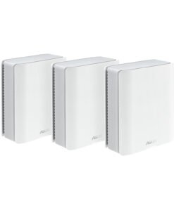 Alternative view of ASUS ZenWiFi BT10 Wi-Fi 7 Tri-Band 10G AiMesh Router Node (3-Pack) – White