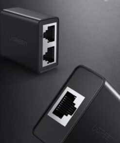 Alternative view of UGREEN RJ45 Splitter Adapter 2 Pack (Black)