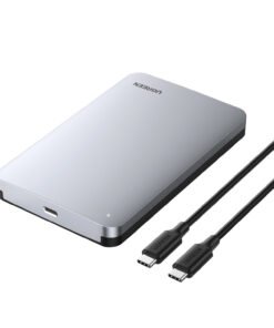 UGREEN CM300 2.5 inch USB Type-C Hard Drive Enclosure - Silver