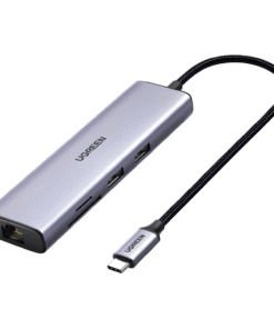 Alternative view of UGREEN Revodok 7-in-1 Type-C Hub