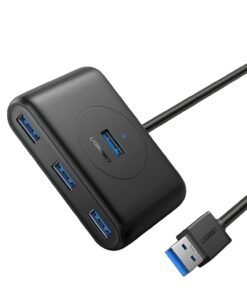 Alternative view of UGREEN 4-Port USB 3.0 Hub with Micro USB | 5Gbps Data Transfer - 1m