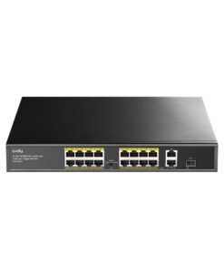 Cudy 16-Port Unmanaged PoE+ Switch - Rack Mount