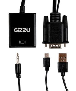 Alternative view of Gizzu 1080P VGA to HDMI Adapter with Audio