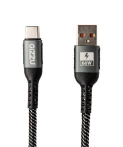Alternative view of GIZZU 66W 480Mbps USB to Type-C 2m Cable