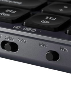 Alternative view of Keychron B1 Pro 75% Layout Wireless Keyboard and Mouse Combo - Space Grey