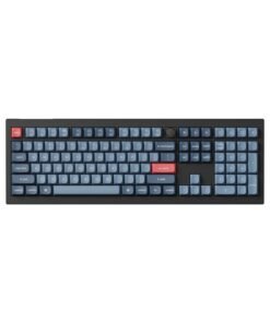 Alternative view of Keychron V6 Max QMK/VIA RED Wireless Custom Mechanical Keyboard | RED Switch - Black