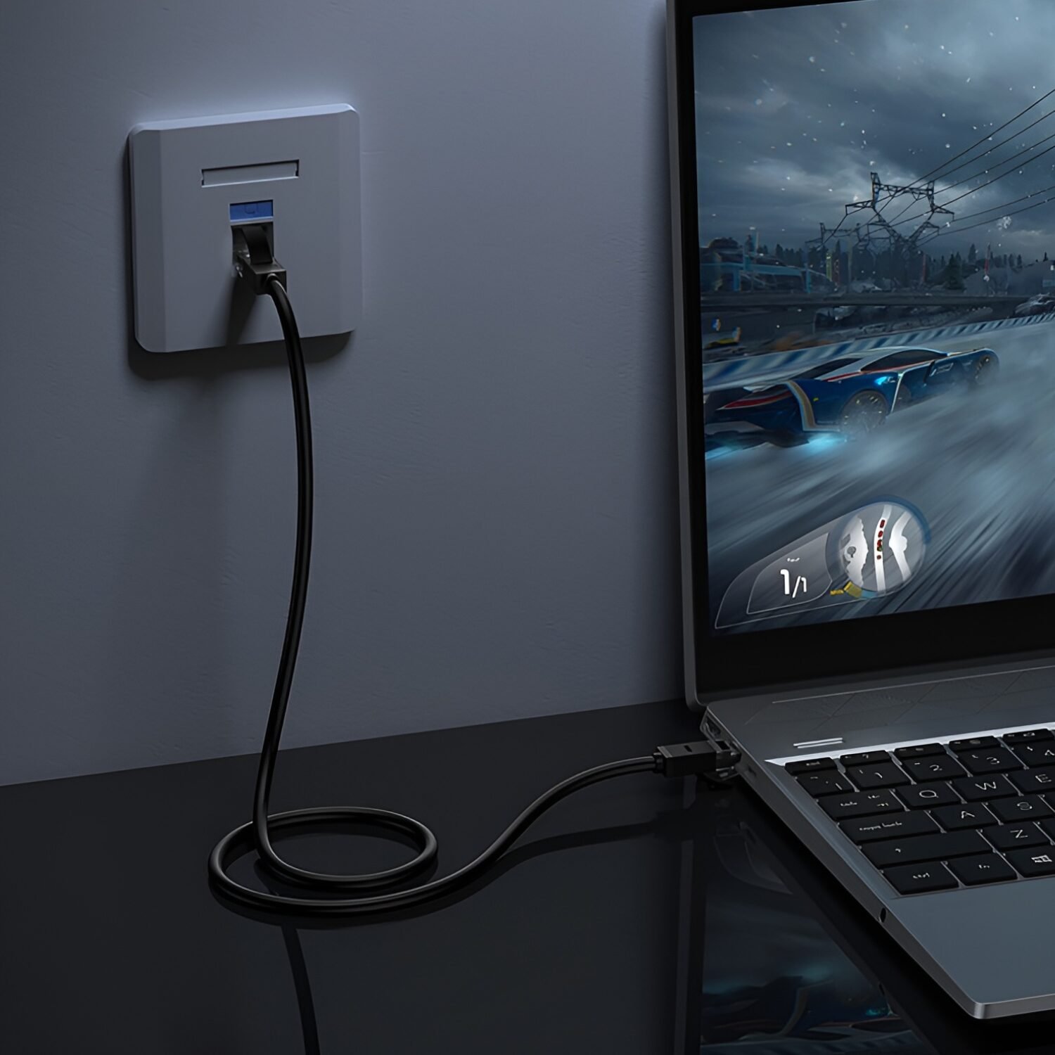 UGREEN NW102-20165 Cat6 UTP Ethernet Cable 15m - Black - Image 5