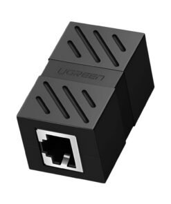 UGREEN RJ45 1Gbps Ethernet Cable Extender Adapter - Black