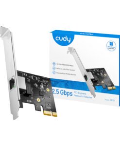 Cudy 2.5Gbps PCI-E Ethernet Adapter