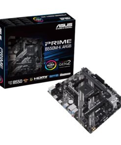 Asus PRIME B550M-K ARGB AM4 M-ATX Motherboard