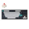 Keychron Q3 Max 80% Full Assembled Knob Red Switch Hot-Swap Gateron Jupiter RGB Wireless Keyboard - Black