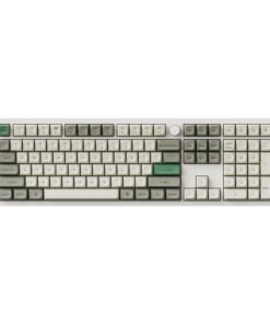 Alternative view of Keychron Q6 Max QMK/VIA Wireless Custom Mechanical Keyboard KSA Gateron Red Jupiter Switches - Shell White