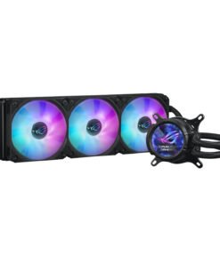 Alternative view of Asus ROG STRIX LC III 360 ARGB LCD All-in-one CPU Liquid Cooler - Black