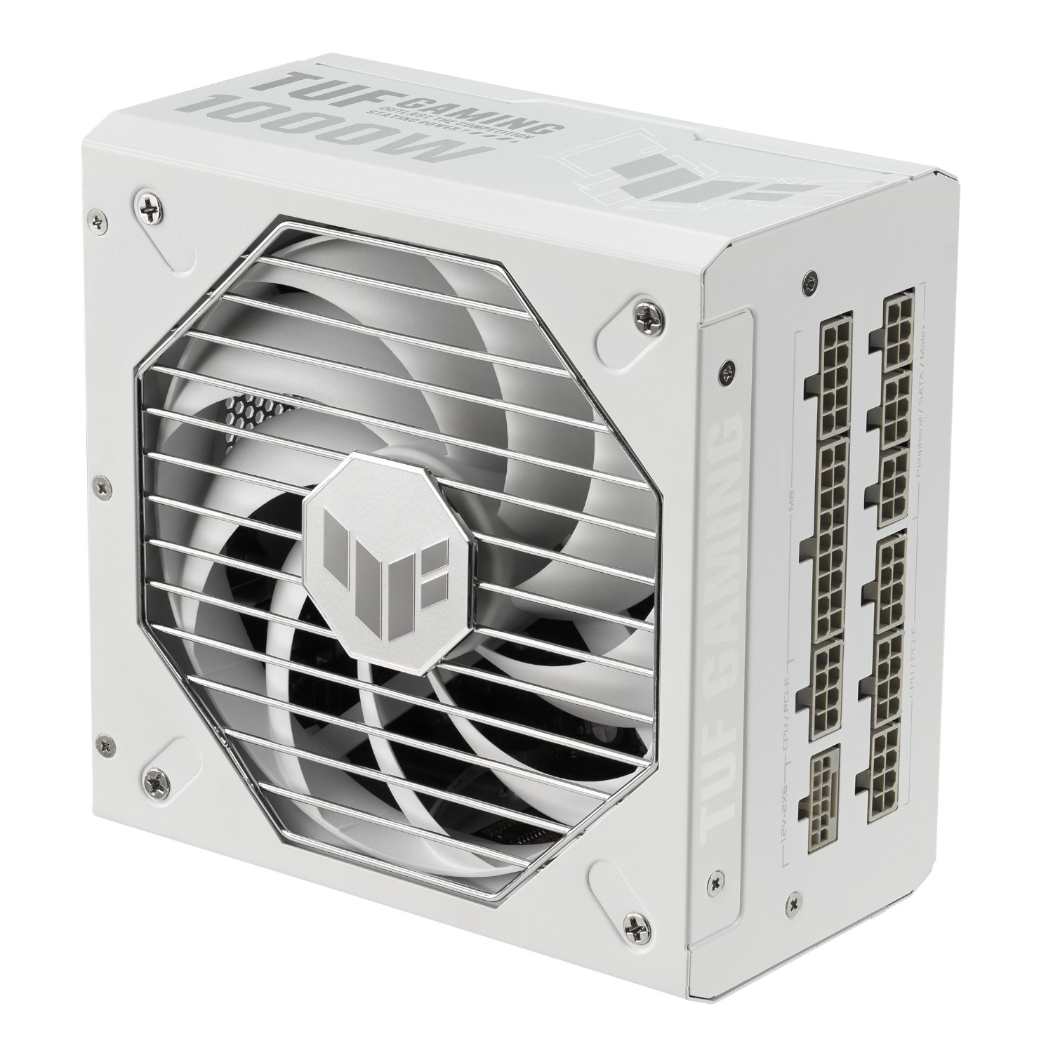 Asus TUF Gaming 1000W 80 PLUS Gold ATX Modular Power Supply - White - Image 2