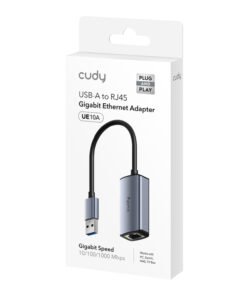 Alternative view of Cudy UE10A USB-A to Gigabit Ethernet Adapter