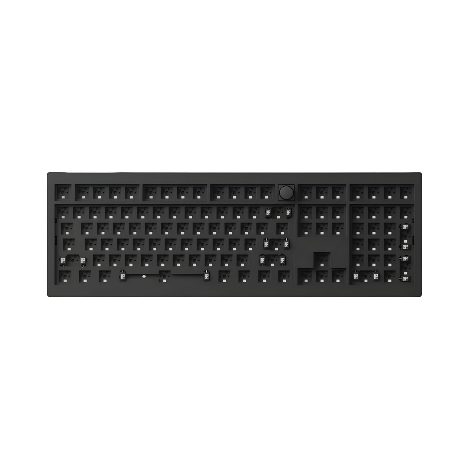 Keychron V6 Max QMK/VIA RED Wireless Custom Mechanical Keyboard | RED Switch - Black - Image 6