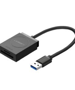 UGREEN USB 3.0 Dual Slot Card Reader for SD/TF Cards – 5Gbps Data Transfer