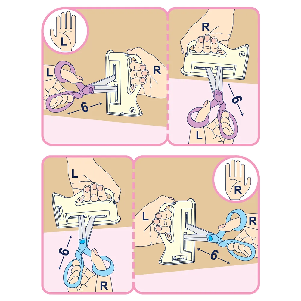 Hemline Scissors Sharpener 2-way 10 pcs - Image 6