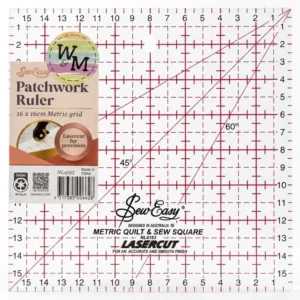 Square Ruler Metric 16cm x 16cm