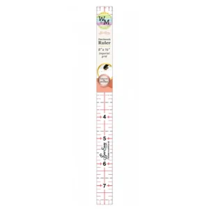 Patchwork Ruler 8 x 0.5"