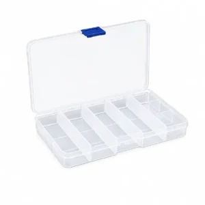 Plastic Organiser Medium 15 Compartment